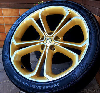 alu R20 5x115 bicolor, zn. BBS, orig. GM (+ pneu 245/40)