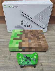 XBOX ONE S 1TB - Minecraft Edition + hra Minecraft