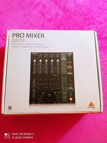 Behringer DJX750 5-kanálový Dj mixput