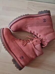 Nepremokave Timberland premium 6 Top stav lososove