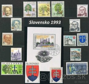 Poštové známky, filatelia: Slovensko 1993-2022