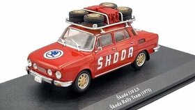 Škoda 110 LS rally team 1975