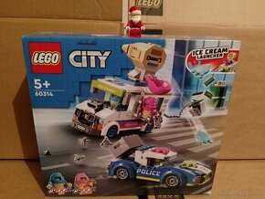 LEGO® City 60314 Policejní honička se zmrzlinářským vozem