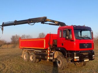 Man TGA  6x6 sklapac s hyd.rukou Palfinger 16 502