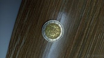 2€ minca Portugalsko 2002