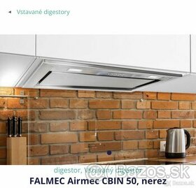 NOVY zabudovatelny digestor Falmec CBIN 50 + filter gratis - 1