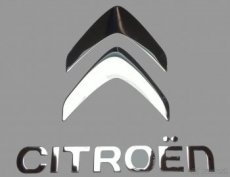 CITROEN LOGO nalepka Metal Edition chrom - 1