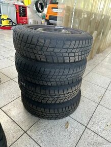 Predám plechové disky so zimnými gumami 145/70 R13 - 1