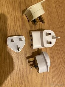 Adapter UK klasicky a aj usb adapter UK apple adapter iphone