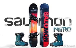 SALOMON PULSE WIDE 20/21 + NITRO BOTY 45 AKO NOVÉ