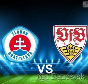 Slovan Bratislava - Stuttgart LIGA MAJSTROV