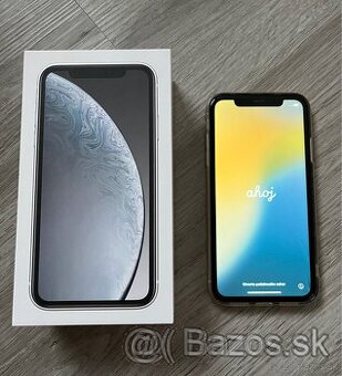 iPhone XR 128gb, biely