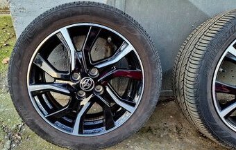 ALU ORIGINAL ToyotaDisky 195/50r16 s letnymi pneu zdarma