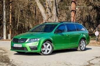 Škoda Octavia Combi 2.0 TDI DPF RS 4x4 DSG / Zelená