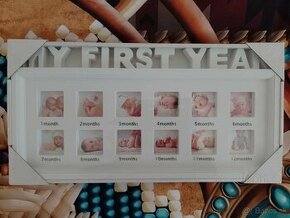 Fotorámik pre novorodenca na 12 mes. nové - 1