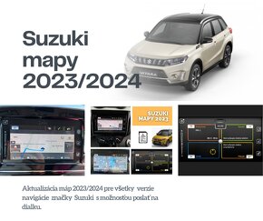 Navigácia Suzuki 2023 SD KARTA MAPY 2023