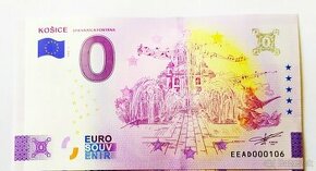 0€ / 0 euro / 0 eurová bankovka