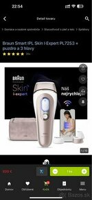 IPL Braun Skin i·expert PL7253 + 3 hlavice