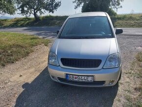 Predám Opel Meriva A 1,4 benzín 66kw, r.v.2004, 135xxx km.