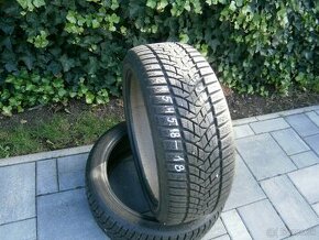 Predám 2x zimné pneu Dunlop 215/45 R18 93VXL - 1