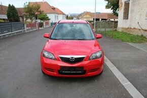 Mazda2 Mazda 2 typ DY 1.25i 55kw rok 2007 červená