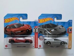 Hot Wheels - Bugatti Chiron,Bugatti EB 110 SS