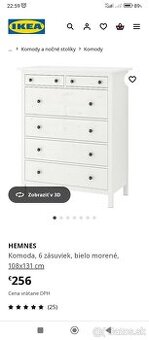 Komoda Ikea Hemnes