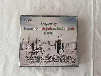 4CD - Legendy francouzských a italských písní