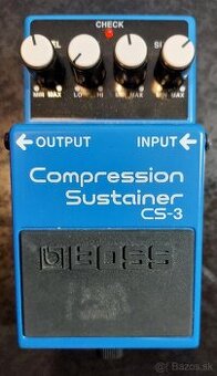 Predám pedál Boss - Compression Sustainer CS-3