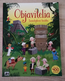 Objavitelia - samolepková knižka