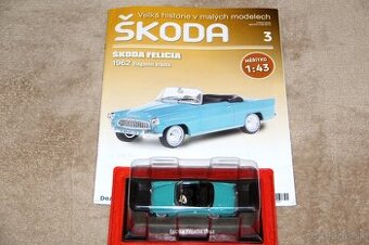 Škoda - Veľká história v malých modeloch DeAgostini 1:43