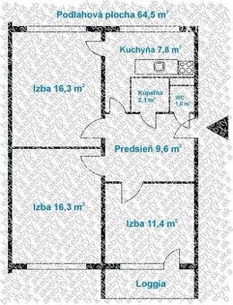 3izbový BYT S LOGGIOU A SKVELOU LOKALITOU NA ONDAVSKEJ ULICI