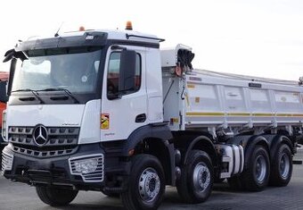 9134 - Mercedes-Benz AROCS 3243 - 8x4 – Meiller S2 + Bordmat