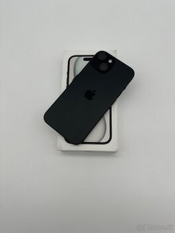 iPhone 15 128GB Black KOMPLET + DARČEK