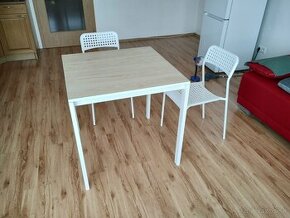 Stol stolik + stolicky Ikea