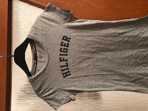 TOMMY HILFIGER originál sive damske tricko S - 1