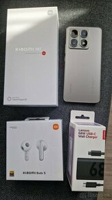 Xiaomi 14T 256Gb Titan Gray + 67W nabijacka + Sluchadla