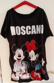 MOSCHINO dámsky dlhý top alebo šaty vel. XL až XXL