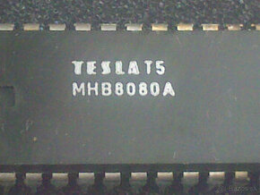 CPU TESLA MHB 8080A 8. bitový