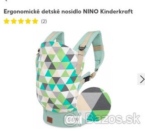 Ergonomický nosič