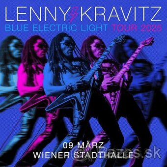 Lenny Kravitz - Viedeň - 9.3.2025 - 3 lístky na sedenie