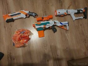 Predám nerf zbrane, "nerfky" + cca 75 nábojov zadarmo