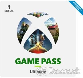 DARUJEM predplatné xbox Game Pass Ultimate pre xbox 1mesiac