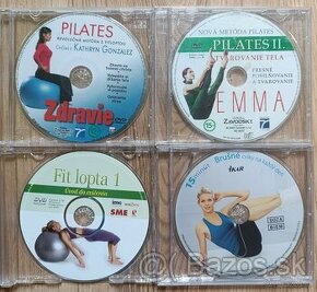 DVD CVIČENIE - PILATES, FIT LOPTA