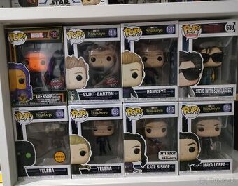 Funko pop Marvel a Stranger Things