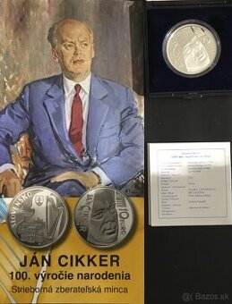 2011/10€ Ján Cikker 100. výročie narodenia - PROOF