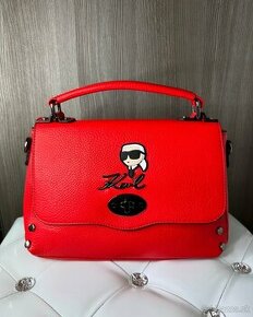 Karl Lagerfeld kabelka cervena