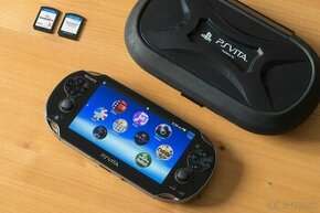 Sony PS Vita OLED + púzdro + hry