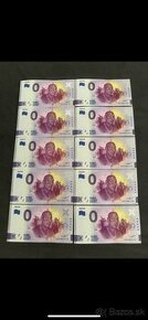 Separ 0€ zberatelske bankovky