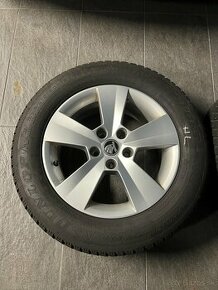 Predam original Škoda Orion zimnu sadu 215/60 R16 - 1